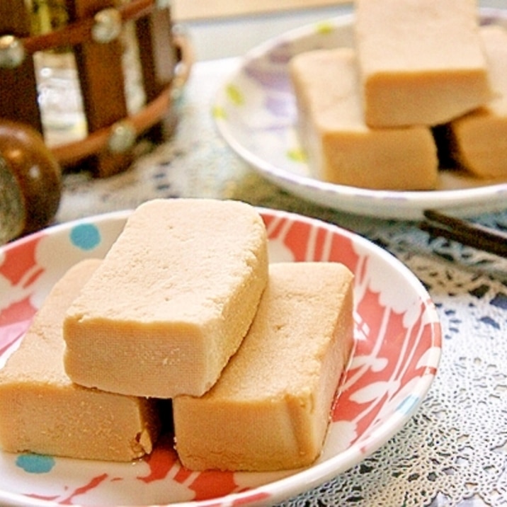 じゅわっとウマウマ♪冷やして食べる高野豆腐の含め煮